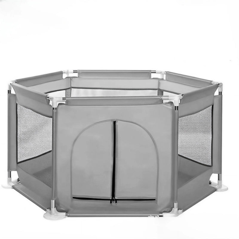 Petit parc bebe rond en tissu
