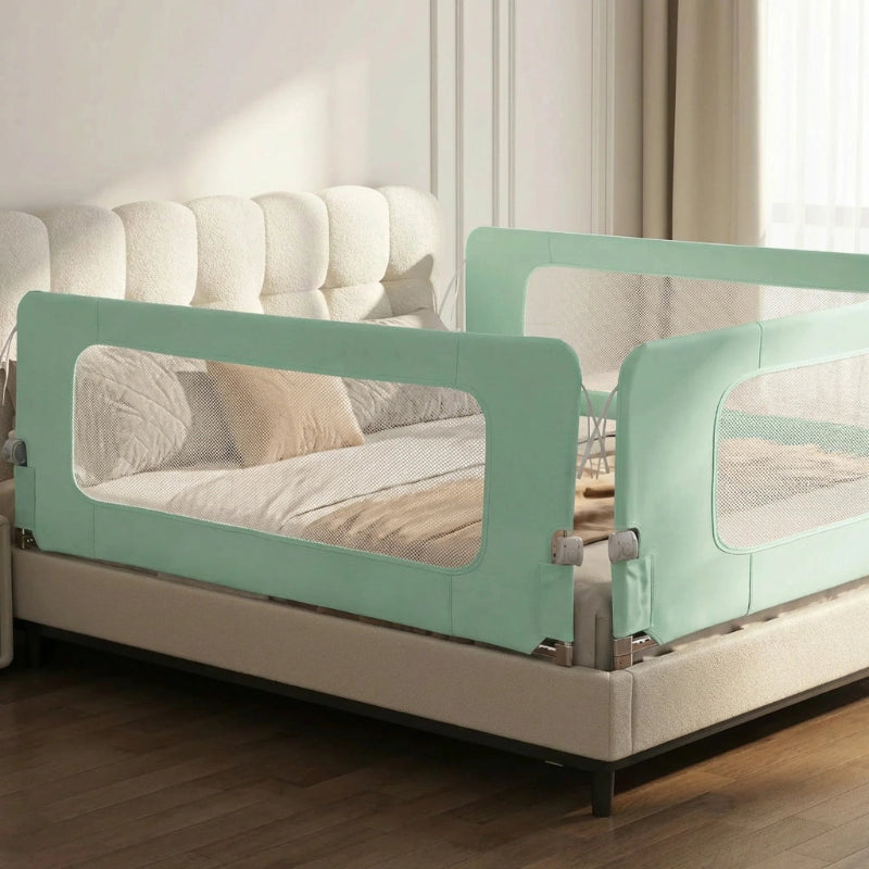 Barriere de protection matelas pour bebe vert