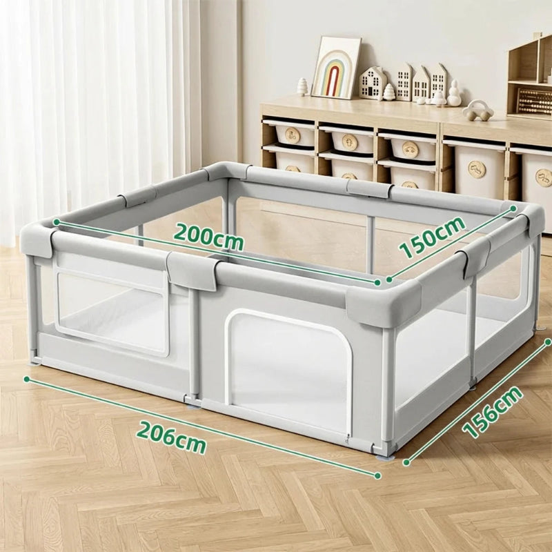 Grand parc pour bebe en tissu 200x150