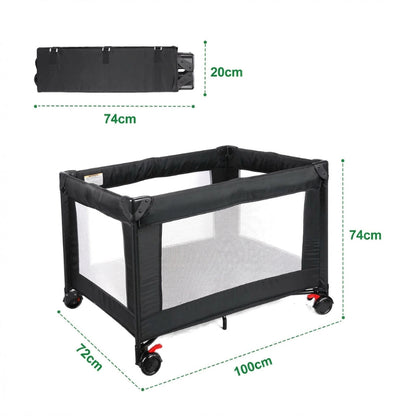 Dimension du Petit parc pour bebe pliant en tissu
